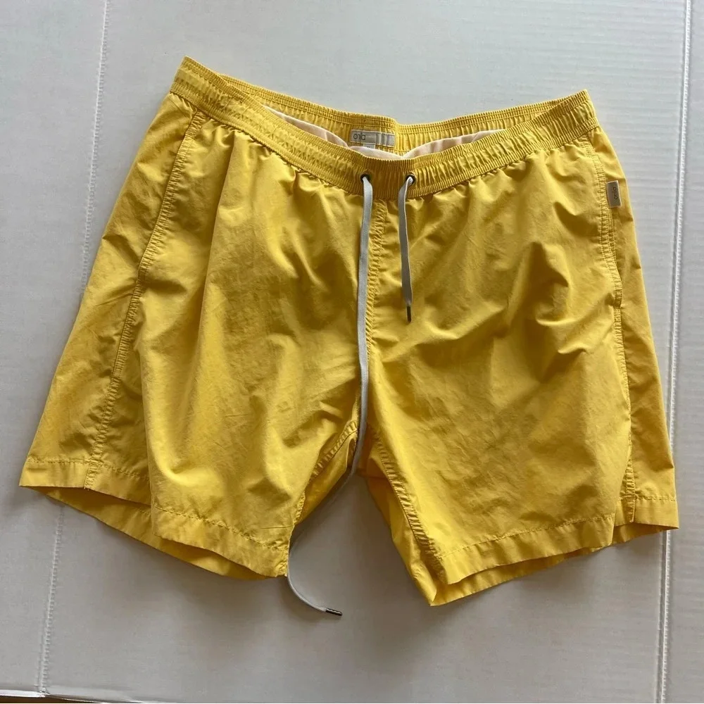 Onia Charles 5" Short Resort Yellow Men size XL - Picture 3 of 12